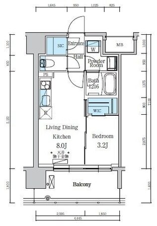 デュオフラッツ仙台木町通リネアの物件間取画像